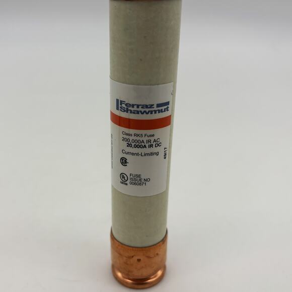 4 Ferrraz Shawmut TRS40R Fuses 600V 40A Dual Element Time Delay Class RK5 Tested - Picture 3 of 4